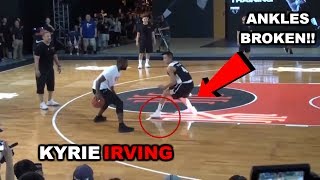 Kyrie Irving plays 1 on 1 VS Regular People Shows Off Handles and 3 Point Shooting [upl. by Eloisa]