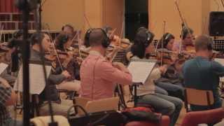 Naiyaandi Film quotAe Le Lequot Tamil Song Orchestra Recording session [upl. by Rasla36]