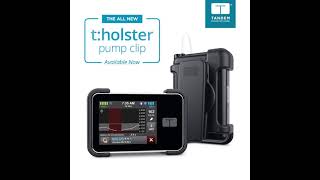 Introducing the allnew tholster pump clip for the tslim X2 insulin pump [upl. by Everrs561]