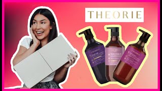 THEORIE Shampoo amp Conditioner review  GIVEAWAY [upl. by Bainbridge938]