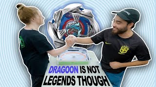 DRAGOON NOT LEGENDS  Beyblade X [upl. by Yenitsed]