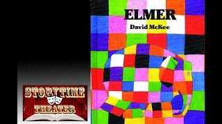 Elmer the Patchwork Elephant  Childrens Books Read Aloud [upl. by Nosreme]