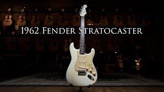 1962 Fender Stratocaster Sonic Blue Refin [upl. by Nipha]