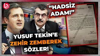 CHPli Deniz Yücelden Yusuf Tekine zehir zemberek kreş sözleri quotSen bu ülkenin düşmanısınquot [upl. by Otho]