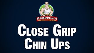 Close Grip Chin Ups [upl. by Attenauqa]