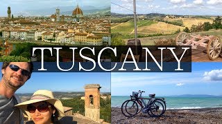 Tuscany Week Long Road Trip Vlog  Florence Siena Pisa Wine Tasting Things to Do [upl. by Lenod]