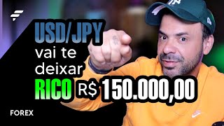 Fimathe USDJPY vai te deixar rico 150k [upl. by Amadas]