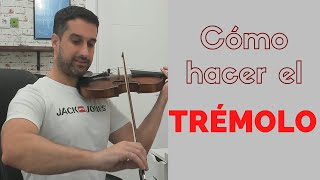 Cómo hacer el TRÉMOLO [upl. by Ettenim]