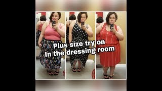 Plus size shopping  In the dressing room [upl. by Torras216]