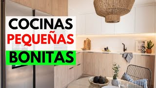 50 COCINAS PEQUEÑAS MODERNAS Y BONITAS  Cocinas MODERNAS 2024 TENDENCIAS en DECORACIÓN DISEÑOS [upl. by Hilliary]