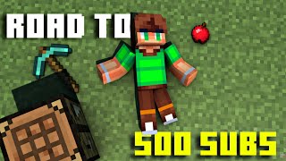 Road To 500 subscribers  Minecraft bedwars live [upl. by Darb932]