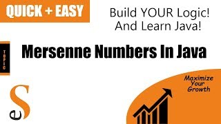 Java  How To Print Mersenne Numbers [upl. by Elleivad]