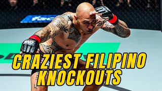 CRAZIEST Filipino Knockouts In ONE History 🇵🇭🔥 [upl. by Lucian545]