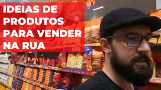 IDEIAS DE PRODUTOS PARA VENDER NA RUA E FAZER RENDA EXTRA [upl. by Ahsinawt]