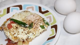 Egg Omelette With loaded Veggies  Easy Breakfast Recipe [upl. by Alwitt]