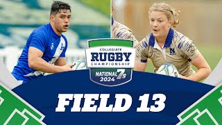 2024 Collegiate Rugby Championship  Field 13  Day 2  Session 1 [upl. by Beverie888]