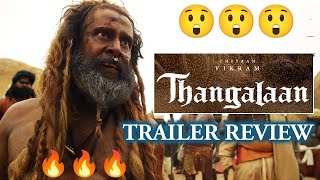 Thangalaan Trailer REVIEW ğŸ˜²ğŸ˜± Chiyaan VikramğŸ”¥ğŸ”¥ Moviz Point [upl. by Timmie]