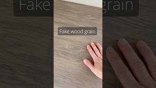 Faker PAINT faux WOOD GRAIN😉 shorts diy home painting furnituremakeover viralvideo [upl. by Downing]