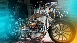 AIMExpo 2024 Las Vegas Motorcycle Expo Custom Choppers Interviews VR 180 [upl. by Chema]