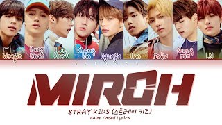 Stray Kids  MIROH Color Coded Lyrics EngRomHan가사 [upl. by Derinna]