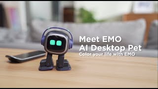 EMO Launch video The Coolest AI Desktop Pet with Personality and Ideas [upl. by Atnicaj738]