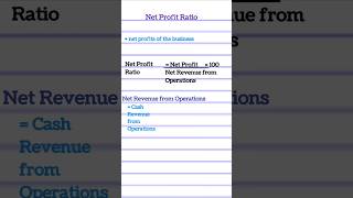 Net Profit Ratio Profitability Ratios Financial Statement Analysis Accountancy Class 12 commerce [upl. by Blodget]