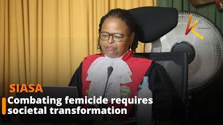 “Combating femicide requires not just legal intervention but societal transformation” CJ Koome [upl. by Arok]