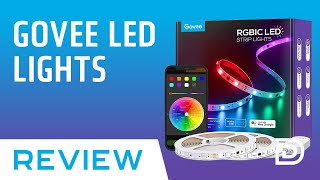 Govee LED Lights Review  Govee RGBIC LED Strip Lights WiFi Alexa [upl. by Niessuh]