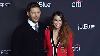 Jensen Ackles and Danneel Ackles at Supernatural Red carpet Presentation [upl. by Egiedan]