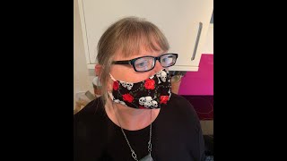 Sew a face mask with a nose wire [upl. by Auhsaj360]