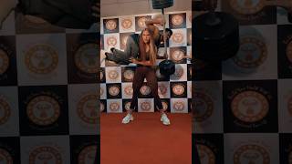 SQUAT AND PRESS COMBO FT stefaniatotolo ​⁠ shorts india gym [upl. by Ax]