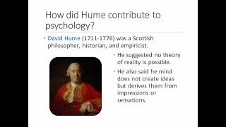 History of Psychology  Lecture 2  Part 5  Berkeley amp Hume [upl. by Avery]