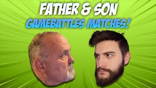 FATHER amp SON GAMEBATTLES MATCHES 4210 ROAD TO 100 WINS [upl. by Enibas960]