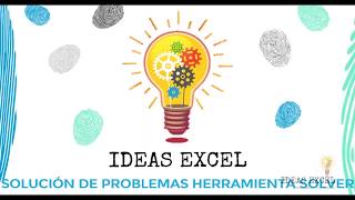 Solución de problema de producción Método Simplex usando Solver en Excel [upl. by Amatruda]