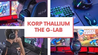 The GLAB KORP THALLIUM  Un CASQUE GAMER Son 71 Digital Surround  TEST amp AVIS [upl. by Samale717]