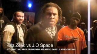 Killa Zeek vs JO Spade  Pit Fight Battle League [upl. by Clarence]