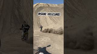 INSANE HILLCLIMB husqvarna TX300 dirtbike hillclimb crash wheelie youtube enduro DSR [upl. by Avlis434]