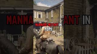 Manmade Mutant in Rdr2 rdr2 gaming shorts game rdr arthurmorgan easteregg ps5 ps4 [upl. by Evaleen295]