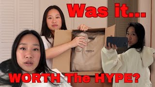 I BOUGHT MY FIRST ESSENTIALS Fear of God HOODIE 😱 At the age of 26… lol HONEST REVIEW  ep 84 [upl. by Noramac]