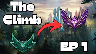 Emerald to Masters The Climb Episode 1 [upl. by Weatherley]