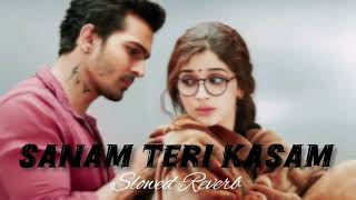 Sanam Teri Kasam slowed Reverb song lofimusic song [upl. by Ahsot]