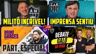 😱 IMPRENSA DO EIXO SENTIU 😍 MILITO INCRÍVEL 🎙 PART BRUNO GARCÊS [upl. by Jelsma789]