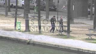 EXCLUSIVE Bérénice Béjo and husband Michel Hazanavicius jogging by the Canal in Paris [upl. by Clerissa]