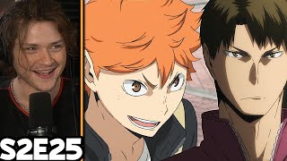 DECLARATION OF WAR  Haikyu Season 2 Episode 25 REACTION [upl. by Anatnas211]