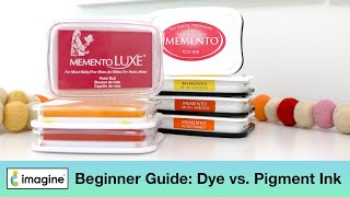 Memento Dye Ink and Memento Luxe Ink Comparison [upl. by Ilahtan]