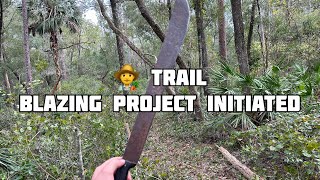 👨‍🌾 Trail Blazing Bush Whacking Food Forestry [upl. by Thar]