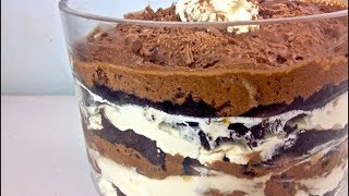 Chocolate Brownie Mousse Trifle [upl. by Arturo]