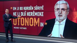 AKP ne li dijî herêmeke otonome ji bo Kurdan li Sûriyê [upl. by Dihaz901]