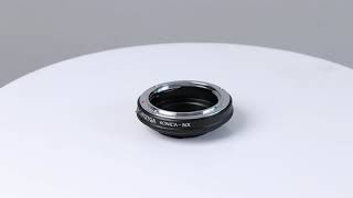 FOTGA Samsung NX Konica adapter NXKON [upl. by Anneuq]