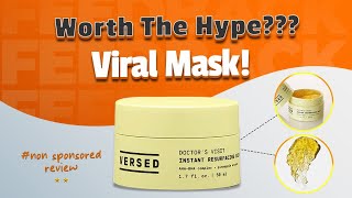 Versed doctors visit Instant resurfacing mask malayalam review nonsponsered [upl. by Helmut]